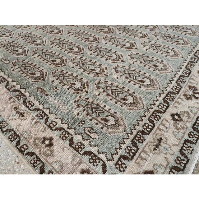 Galerie Shabab Collection Mid-20th Century Persian Malayer Accent Rug For Sale In New York - Image 6 of 7