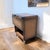 Mid-Century Modern 1950s Atomic Walnut Drop-Front Nightstand With Metal Legs, Mid-Century For Sale - Image 3 of 16