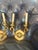 1970s Traditional Shiny Brass Wall Lights in the Style of Baldwin, Double Lights, a Pair For Sale In Orlando - Image 6 of 7