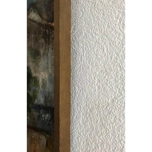 Jean-Jacques Boimond, Village de Beton-Bazoche, Oil on Canvas, Framed For Sale - Image 6 of 8