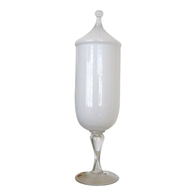 Vintage Murano Italian Cased Glass For Sale