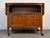 Mid 20th Century Mid 20th Century Walnut and Brass Drop Leaf Bar Cart For Sale - Image 5 of 18