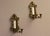 Late 19th Century Antique Brass Sconces with Mirrors, 1880, Set of 2 For Sale - Image 5 of 9