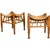 Pair Antique Thebes Egyptian Revival Arts & Crafts Stools Liberty & Co 1900 For Sale - Image 11 of 18