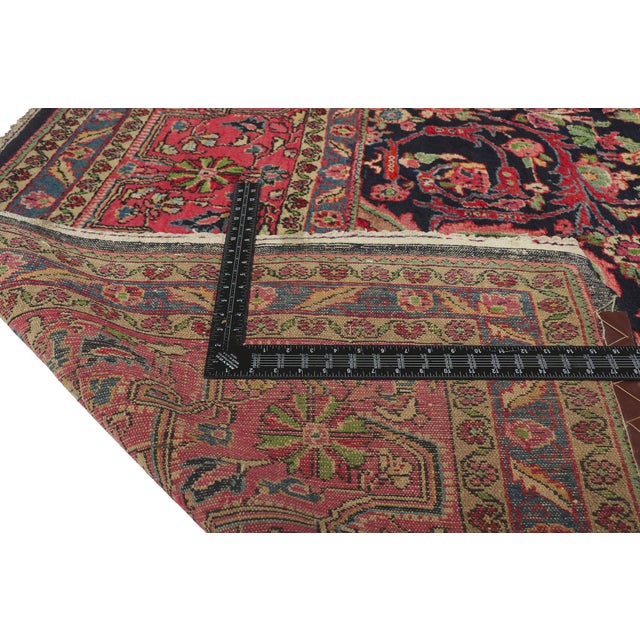 Antique Persian Malayer Rug, 12'08 X 20'05 For Sale - Image 9 of 12