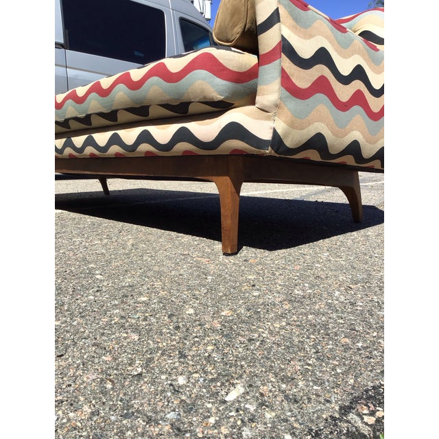 Mid-Century Modern Reupholstered Vintage Sofa, Circa 1950s For Sale In Denver - Image 6 of 12