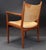 1960s Wegner Armchair in Patinated Oak and Leather by Johannes Hansen, 1960s For Sale - Image 5 of 8