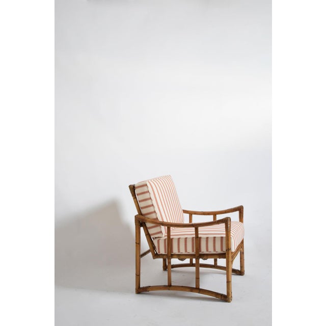 1960s Vintage Rattan Chair, 1960s For Sale - Image 5 of 6