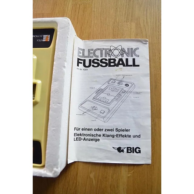 Electronic Football Game for Firma BiG, 1970s For Sale - Image 4 of 5