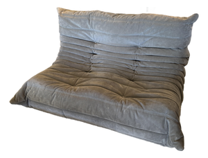 Michel Ducaroy for Ligne Roset Togo Loveseat, Alcantara Chic