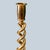 Metal Pair of 19th Century English Brass Barley Twist Candlesticks For Sale - Image 7 of 12
