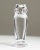 Glass Sevres France Crystal Owl Sculpture For Sale - Image 7 of 11