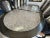 Victorian Reduced to Sell Custom Oval Dining Set Solid Wood and Natural Granite Inlay With 10 Handcrafted Chairs For Sale - Image 3 of 11