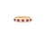 Vintage Tiffany & Co. 18k Gold, Diamond, and Ruby Half Eternity Band Ring For Sale In Philadelphia - Image 6 of 11
