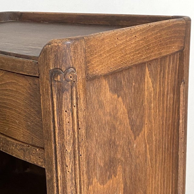 Art Nouveau Bedside Tables, 1890s, Set of 2 For Sale - Image 11 of 13