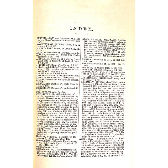 "The French Revolution: A History" Carlyle, Thomas (Two Volumes) For Sale - Image 4 of 6