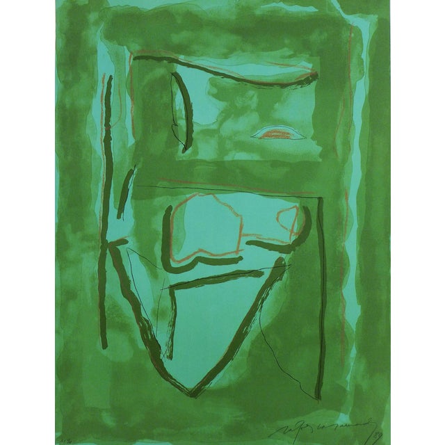 Alberto Rafols-Casamada, Xipre 1, 1989, Original Lithograph For Sale
