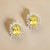Natural Sapphire Diamond Stud Earrings 14k W Gold 1.71 TCW Certified For Sale - Image 4 of 17