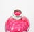 Val Saint Lambert Pink Glass Bottles With Diamond-Cut & Etched Decoration For Sale - Image 11 of 12