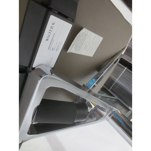 Khaki Walter Knoll Leadchair Executive High Back Office Chair in Khaki (New) For Sale - Image 8 of 8