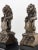 Rare Antique Pair of Victorian-Era Bronze Lion Rampart Bookends on Pedestal. For Sale - Image 4 of 16