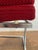 Vintage Chair in Red and Chrome For Sale - Image 5 of 10