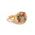 Cosmic Energy Multi Gemstone Adjustable Ring, Size 8 For Sale In Miami - Image 6 of 6