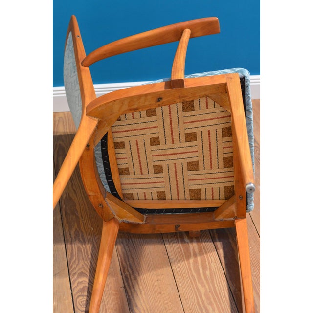 Wood Mid-Century Kitchen Armchair, 1950s For Sale - Image 7 of 8