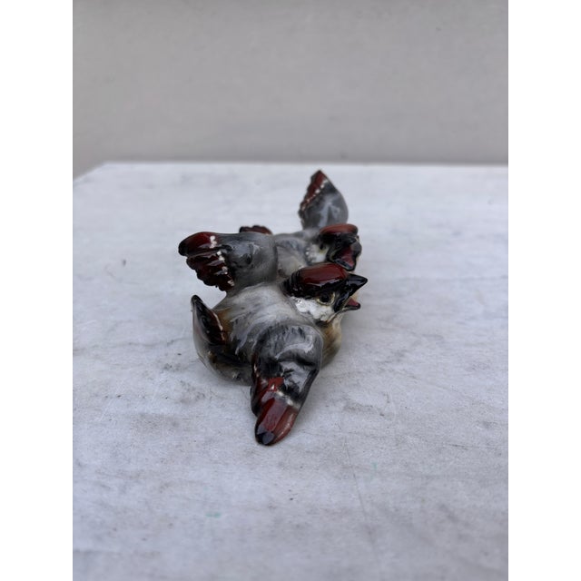 Mid-Century Modern Mid-Century French Porcelain Birds For Sale - Image 3 of 7