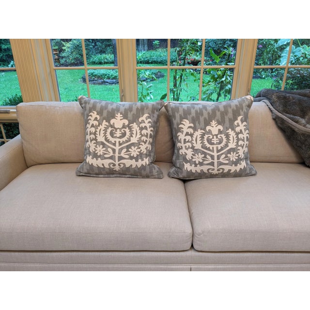 Zimmer + Rohde Custom Pillows with Down Inserts- Set of 2 For Sale - Image 9 of 10