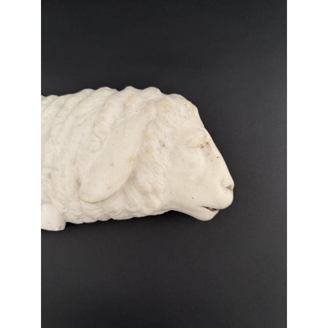17th Century Marble Fragment Depicting a Lamb, Tuscany For Sale - Image 11 of 18