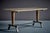 Coffee Table with Striped Marble Top attributed to Duilio Barnabé, 1950s For Sale - Image 4 of 11
