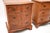 Brown Antique Burr Walnut Bedside Chests, 1930, Set of 2 For Sale - Image 8 of 10