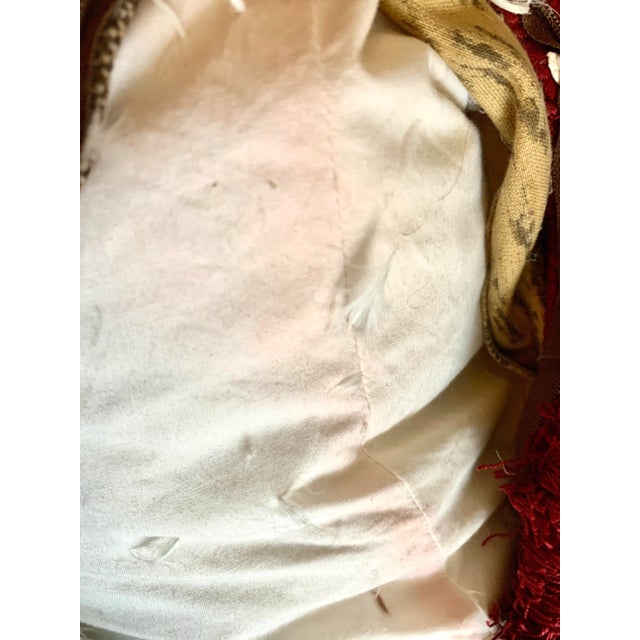 Vintage Ralph Lauren Guinevere Aragon Medieval Floral & Animal Print Decorative Pillow For Sale - Image 9 of 12