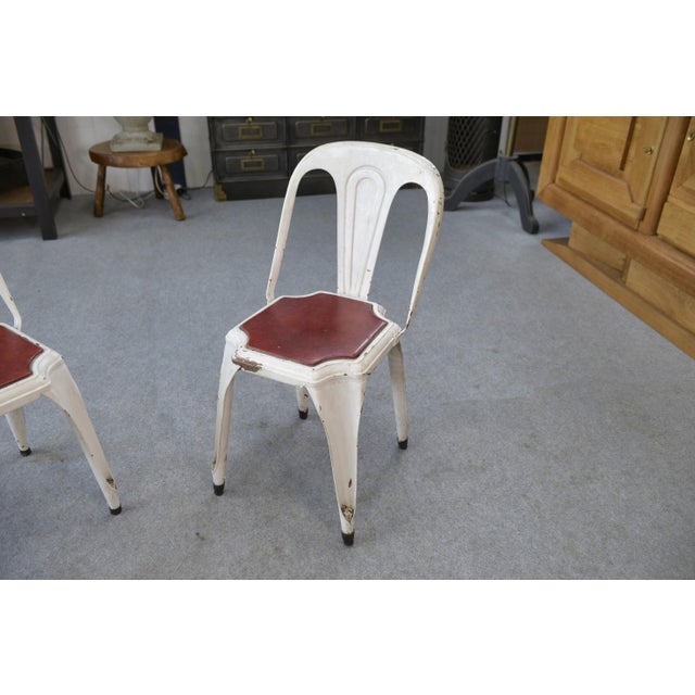 Set of Multipls Chairs by Joseph Mathieu, 1940s For Sale - Image 4 of 15