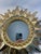 Mid 20th Century Vintage 1960s Bright Gold Sunburst Wall Mirror For Sale - Image 5 of 12
