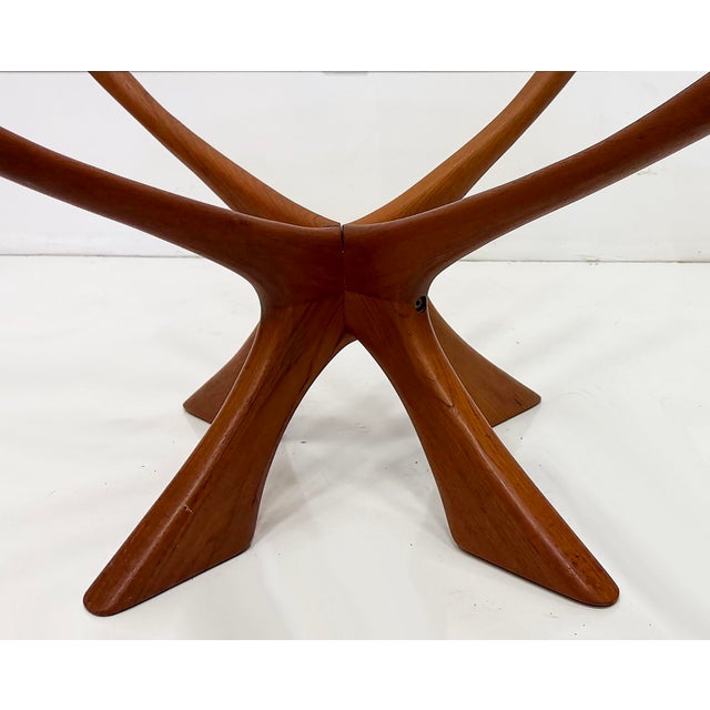 Illum Wikkelsø Illum Wikkelsø Niels Eilersen Danish T118 Teak Coffee Table For Sale - Image 4 of 5