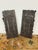 Sculpted Metal Rock Plates, Set of Two For Sale In San Francisco - Image 6 of 12