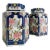 Vintage Hand Painted Japanese Jars With Lids/A Pair For Sale