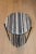 Contemporary Uttermost Stripe Accent Table For Sale - Image 3 of 6