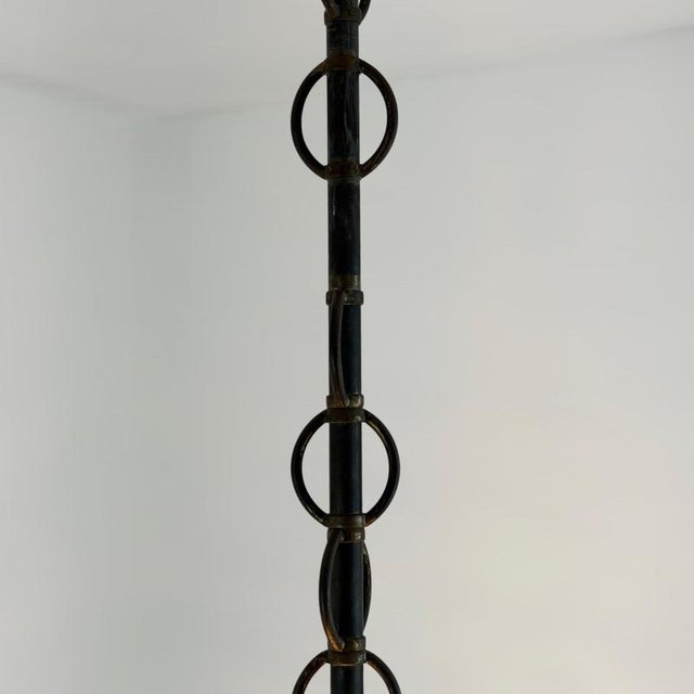 Murano Glass Chandelier attributed to Guglielmo Ulrich for Strada, Italy, 1940s For Sale - Image 9 of 18