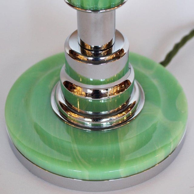 Art Deco Dome Lamp, 1930s For Sale - Image 3 of 6