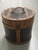 Vintage Round Wooden Hatbox, 1950s For Sale - Image 13 of 13