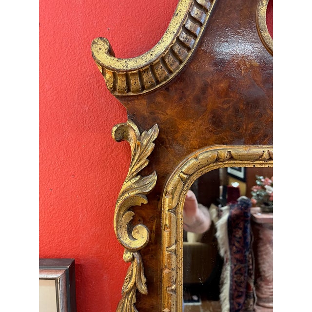 Florentia Vintage Decorative Craft Florentia Chippendale Mirror For Sale - Image 4 of 11