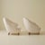 Pair of armchairs by Gio Ponti, produced by Casa & Giardino in Italy during the 1940s. Crafted with turned wood frames and...