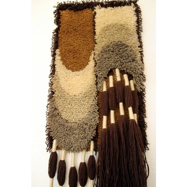 Pop Art Woolen Tapestry, 1970 For Sale - Image 11 of 12