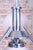 Pink Art Deco Chandelier in Chrome-Plated Steel and Opal Glass, Czech, 1920s For Sale - Image 8 of 13