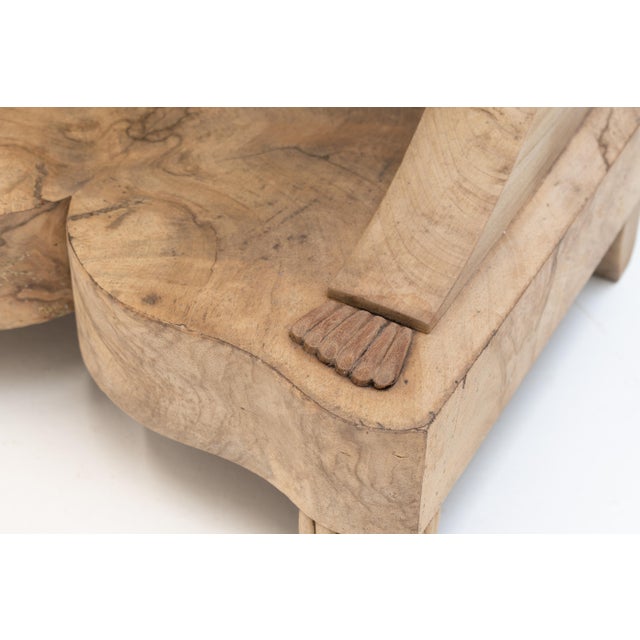 Bleached Elm Console Table, 1870 For Sale - Image 8 of 11