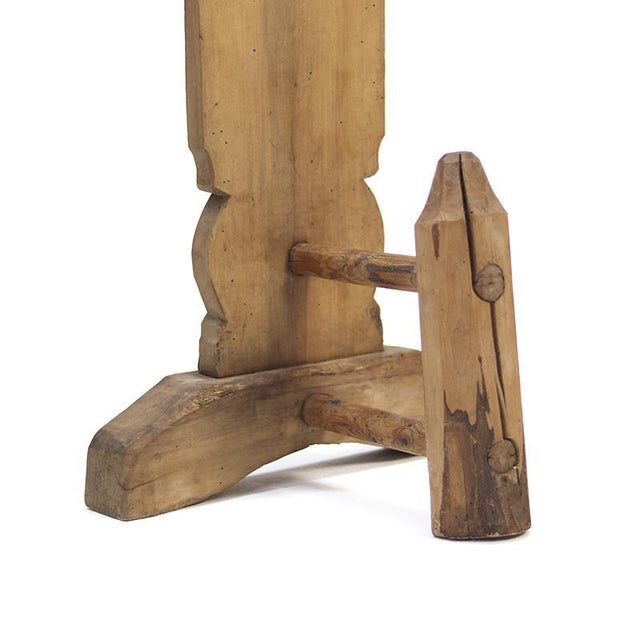 Rustic Antique Folk Art Schwingstock Ornament, 1799 For Sale - Image 3 of 8