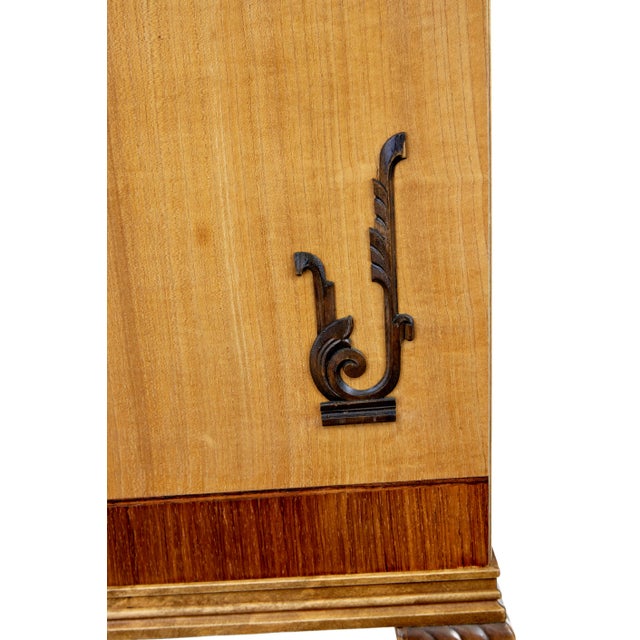 1930s Set of Art Deco Lounge Armchairs in Elm and Birch, 1930 For Sale - Image 5 of 11